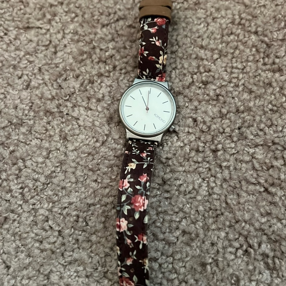 Floral Komono Watch